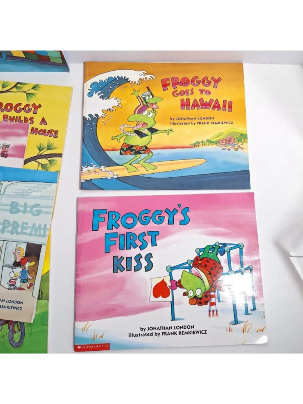 Froggy Book Lot Worst Play Date Goes to Hawaii First Kiss Builds Treehouse Bike - Picture 2 of 10